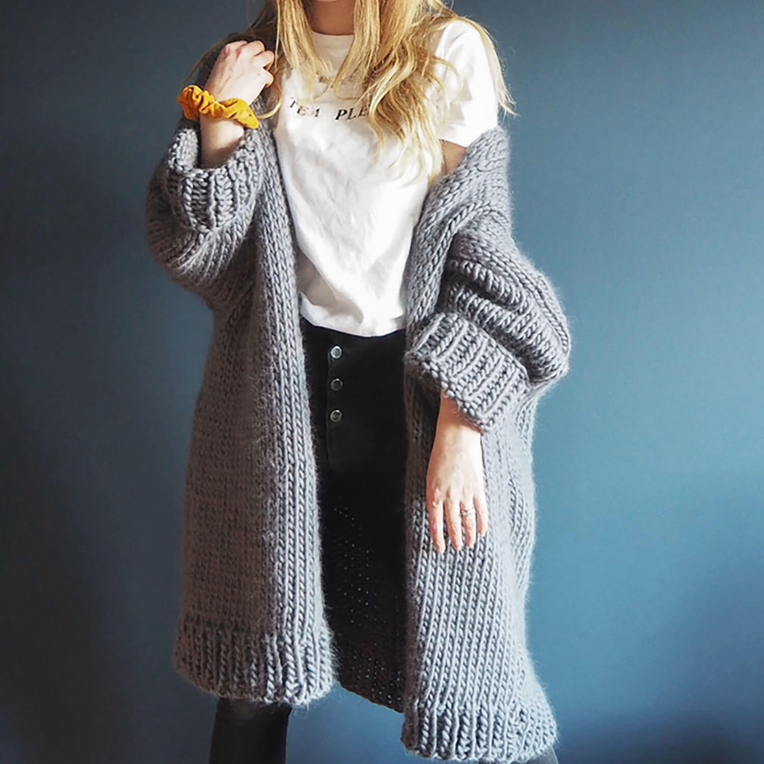 Dreamy Oversized Cardigan - Knitting Pattern - Lauren Aston Designs