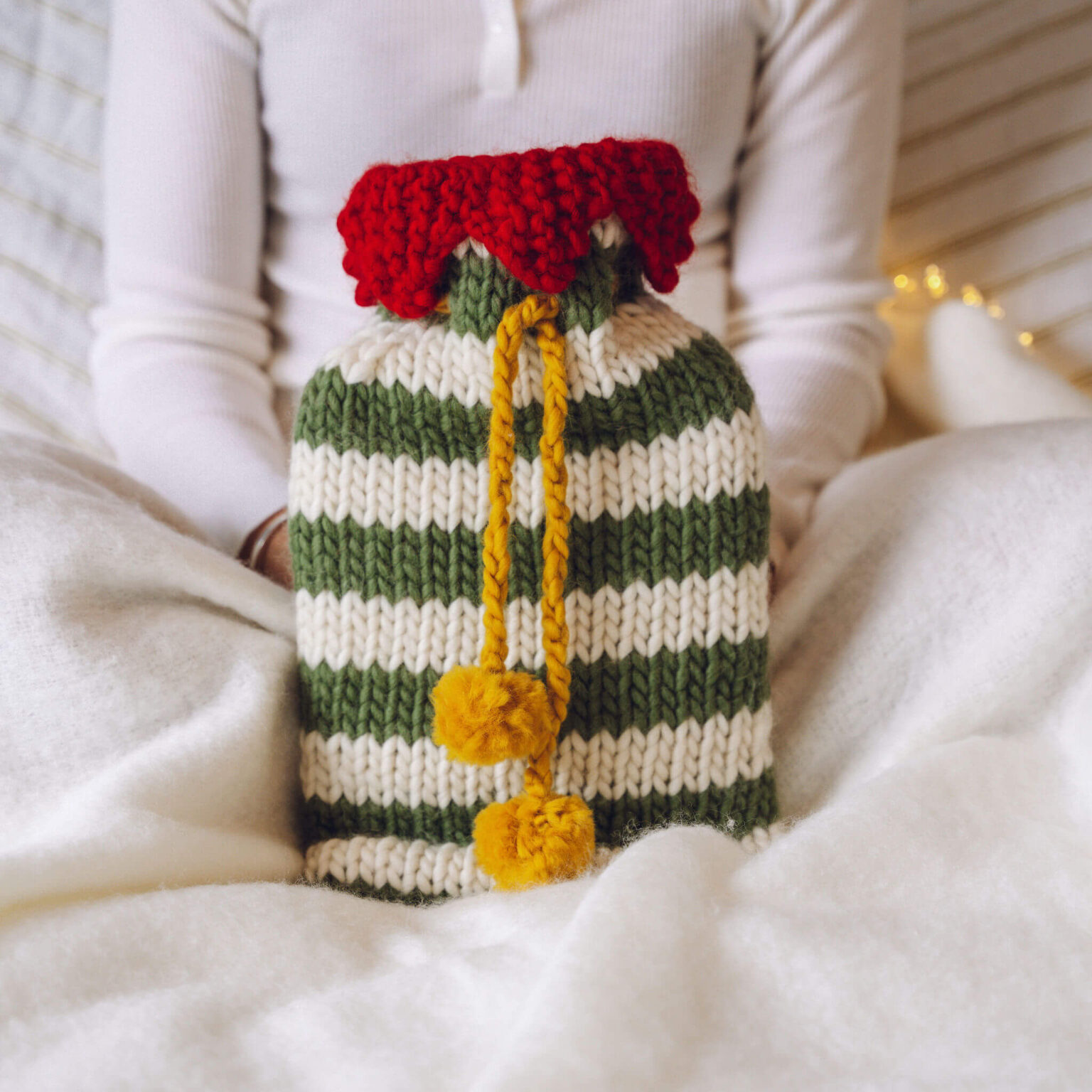 elf hot water bottle