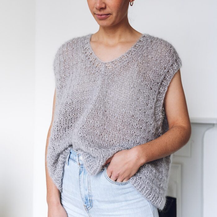Knitting Kit - The Purl-fect Vest Top - Lauren Aston Designs