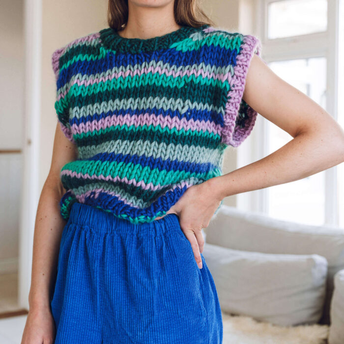 11 Clothing Patterns you can make with 4 hanks of yarn - Lauren Aston ...