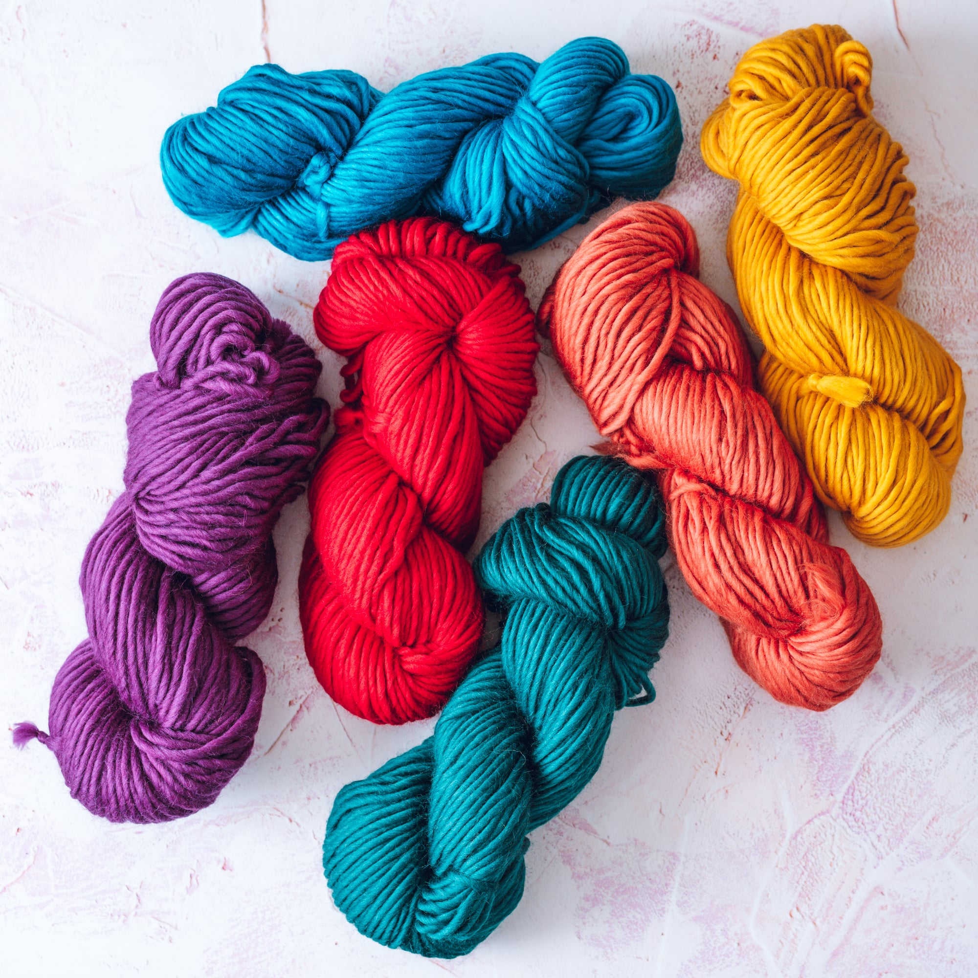 Rainbow Cotton Yarn Bundle - Lauren Aston Designs