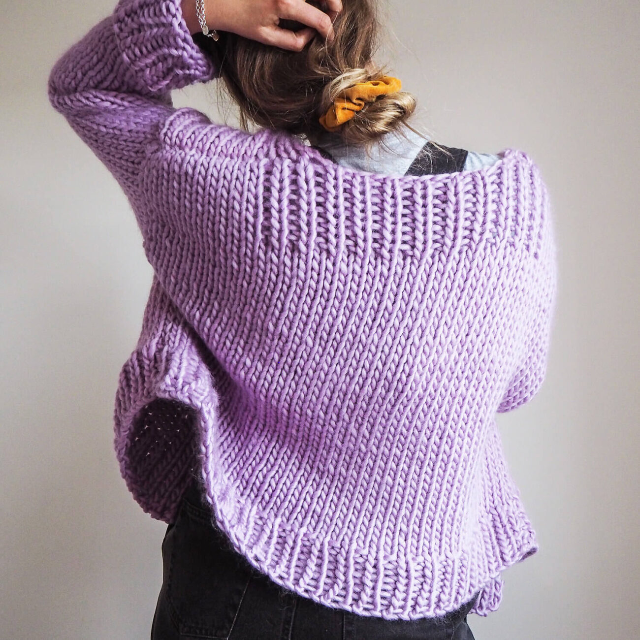 Commission 'Button Knit Up' Cardigan - Lauren Aston Designs