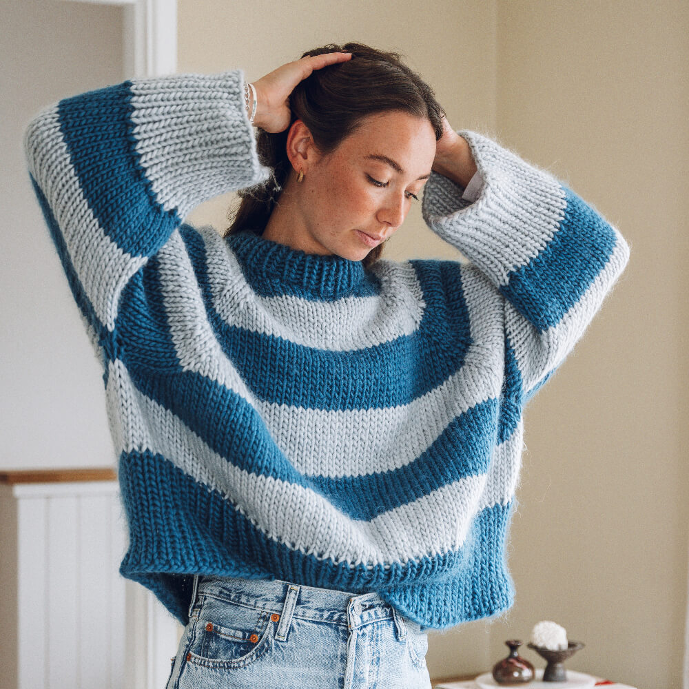 Cosy Days Sweater - Knitting Pattern - Lauren Aston Designs
